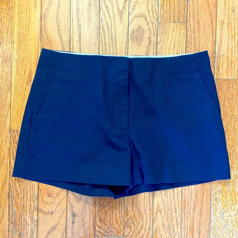 Crewcuts by J.crew girls size 10 navy shorts. Adjustable strap, worn once!